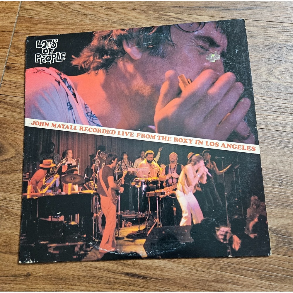 John Mayall – Lots Of People ABC Records‎ 1977 AB-992 Vinyl 33RPM 12" VG+ EX/EX